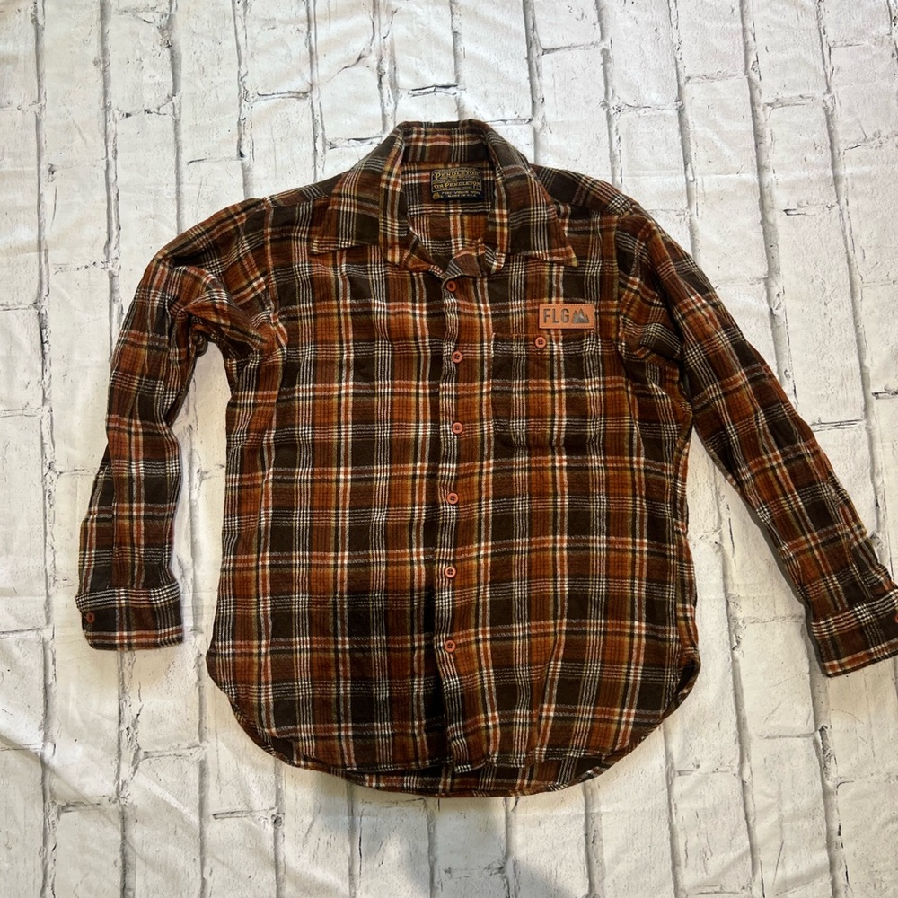 Pendleton 100% Marino wool boys large flannel